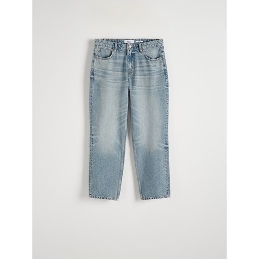 Reserved - Jeansy straight fit - niebieski Reserved 30 Reserved