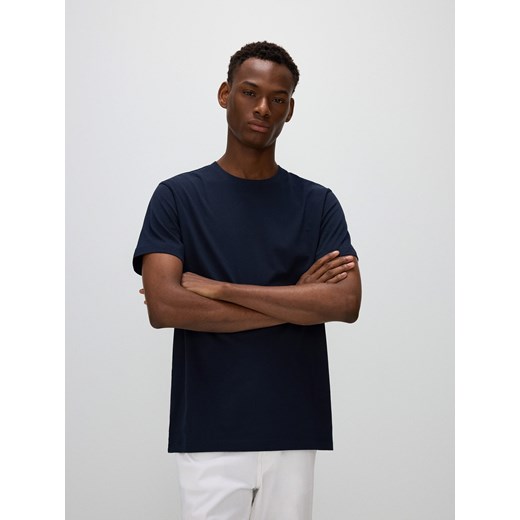 Reserved - T-shirt regular fit - granatowy Reserved XXL Reserved