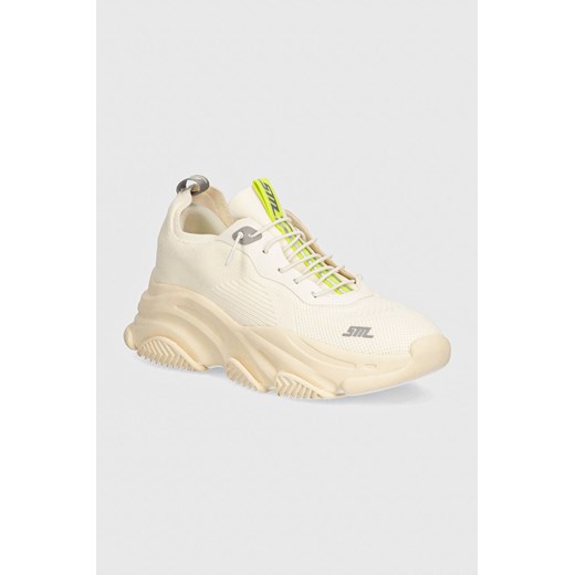Steve Madden sneakersy Vault 1 kolor beżowy SM11003287 ze sklepu ANSWEAR.com w kategorii Buty sportowe damskie - zdjęcie 174126667
