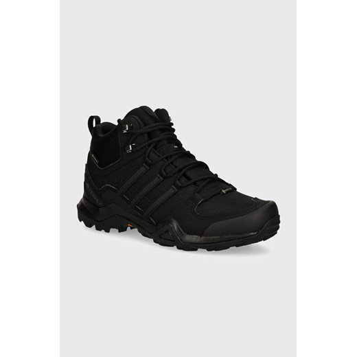 adidas TERREX buty Swift R2 Mid GTX męskie kolor czarny IF7636 ze sklepu ANSWEAR.com w kategorii Buty trekkingowe męskie - zdjęcie 174126818