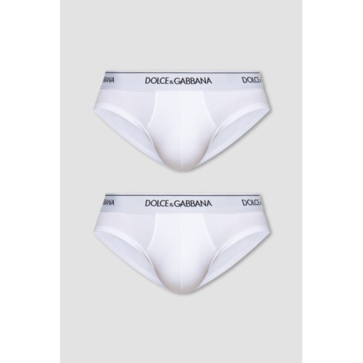 DOLCE & GABBANA Biały 2PACK slipów, Rozmiar XXL ze sklepu outfit.pl w kategorii Majtki męskie - zdjęcie 174128205