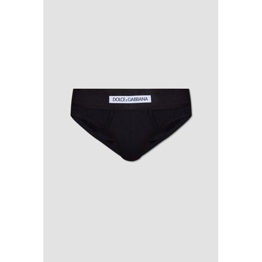DOLCE & GABBANA Czarne slipy, Rozmiar XXL ze sklepu outfit.pl w kategorii Majtki męskie - zdjęcie 174128217