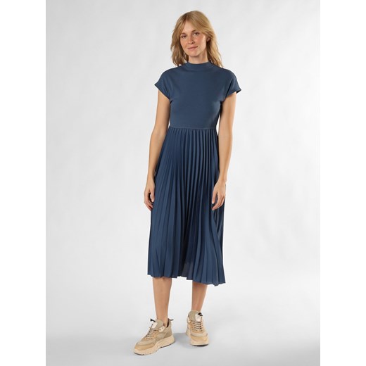 Tommy Hilfiger Sukienka damska Kobiety wiskoza indygo jednolity ze sklepu vangraaf w kategorii Sukienki - zdjęcie 174128855