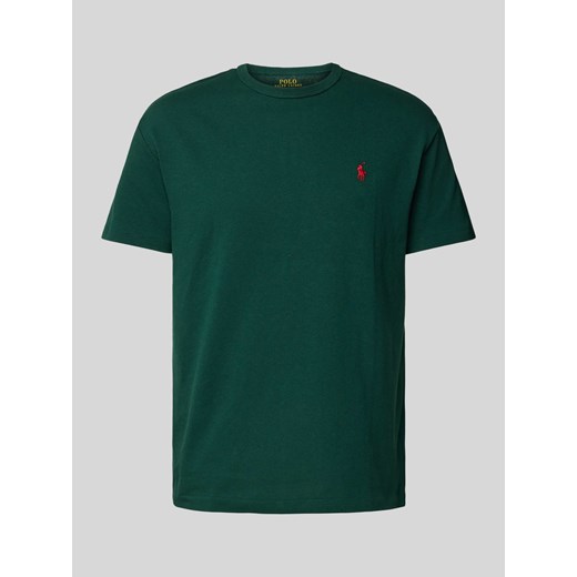 T-shirt z wyhaftowanym logo ze sklepu Peek&Cloppenburg  w kategorii T-shirty męskie - zdjęcie 174131756