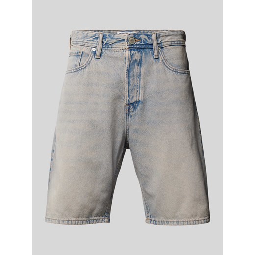 Szorty jeansowe o kroju baggy fit z 5 kieszeniami model ‘ALEX’ ze sklepu Peek&Cloppenburg  w kategorii Spodenki męskie - zdjęcie 174131867