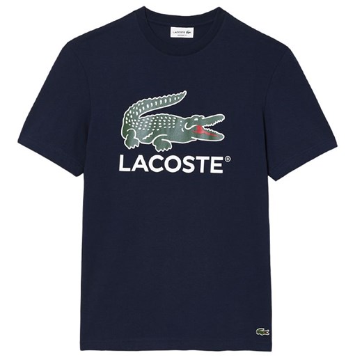 Koszulka Lacoste TH1285-166 - niebieska ze sklepu streetstyle24.pl w kategorii T-shirty męskie - zdjęcie 174132127
