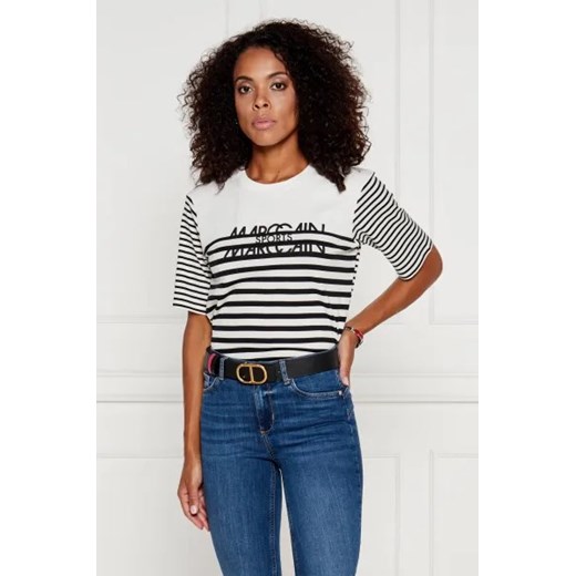 Marc Cain T-shirt | Regular Fit ze sklepu Gomez Fashion Store w kategorii Bluzki damskie - zdjęcie 174132138