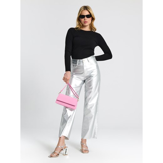 Sweter damski Sinsay z okrągłym dekoltem 