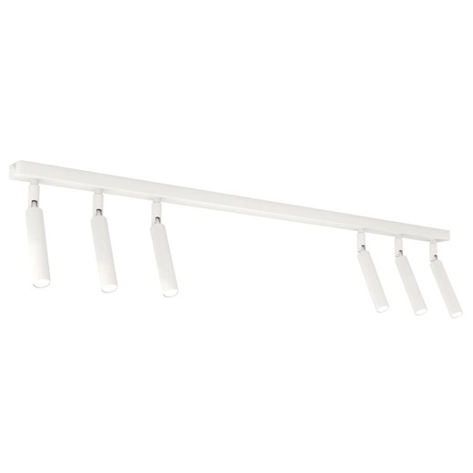 Biała metalowa lampa reflektorowa - D142 M5-S14 ze sklepu Edinos.pl w kategorii Lampy podłogowe - zdjęcie 174135387