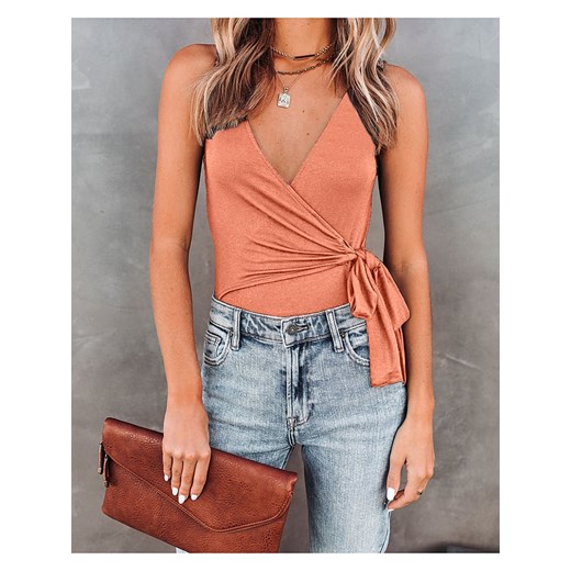 LA Angels Top w kolorze pomarańczowym La Angels M okazyjna cena Limango Polska