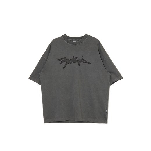 Cropp - Szara koszulka z napisem - szary ze sklepu Cropp w kategorii T-shirty męskie - zdjęcie 174137965