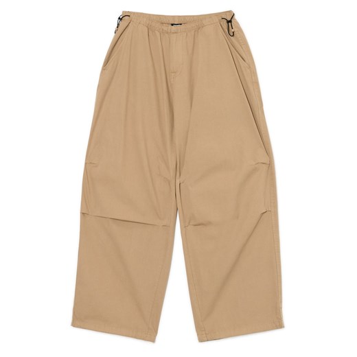Cropp - Beżowe spodnie parachute - beżowy Cropp L/XL Cropp