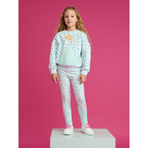 Sinsay - Bluza Disney - błękitny Sinsay 134 Sinsay
