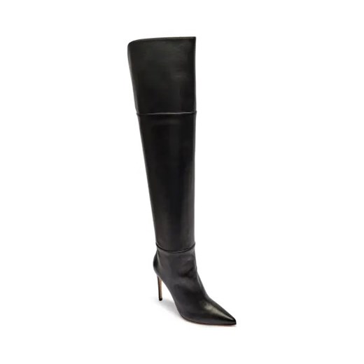 Elisabetta Franchi Skórzane kozaki na szpilce ze sklepu Gomez Fashion Store w kategorii Kozaki damskie - zdjęcie 174140496