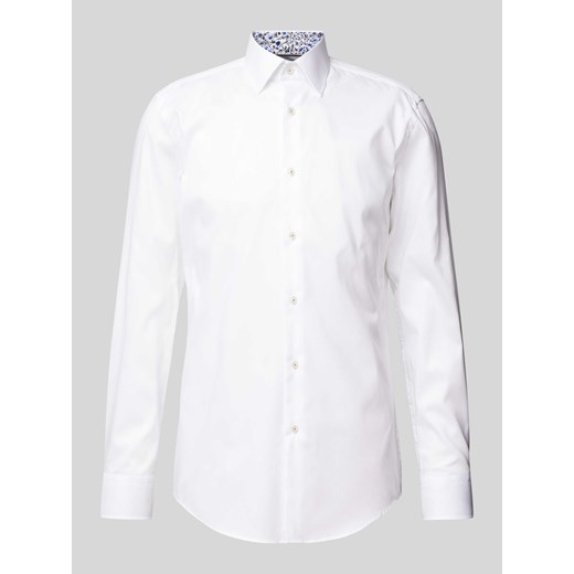 Koszula biznesowa o kroju slim fit z kołnierzykiem typu kent model ‘Hank’ ze sklepu Peek&Cloppenburg  w kategorii Koszule męskie - zdjęcie 174141916