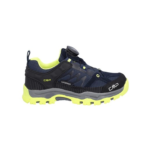 CMP Skórzane buty trekkingowe &quot;Kiruna Fitgo&quot; w kolorze granatowo-żółtym ze sklepu Limango Polska w kategorii Buty trekkingowe dziecięce - zdjęcie 174142686
