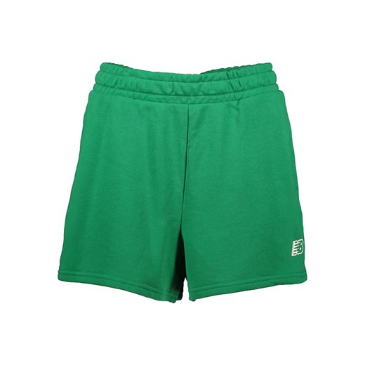 New Balance Szorty dresowe &quot;Essentials&quot; w kolorze zielonym ze sklepu Limango Polska w kategorii Szorty - zdjęcie 174143455