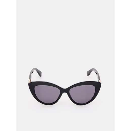 Mohito - Okulary przeciwsłoneczne cat eye - czarny Mohito ONE SIZE wyprzedaż Mohito