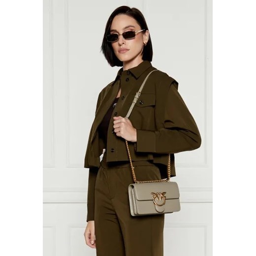 Pinko Skórzana torebka na ramię LOVE ONE MINI Pinko One Size Gomez Fashion Store