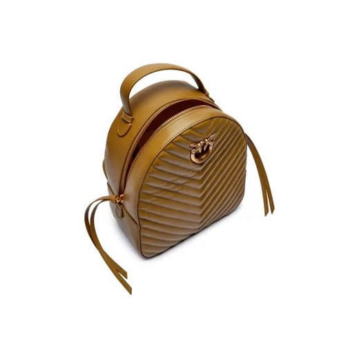 Pinko Skórzany plecak LOVE CLICK CLASSIC VI Pinko One Size Gomez Fashion Store