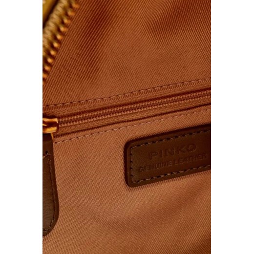 Pinko Skórzany plecak LOVE CLICK CLASSIC VI Pinko One Size Gomez Fashion Store