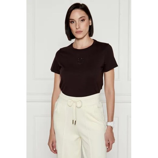 Pinko T-shirt BUSSOLOTTO | Regular Fit ze sklepu Gomez Fashion Store w kategorii Bluzki damskie - zdjęcie 174145358