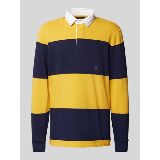 Koszulka polo o kroju regular fit z długim rękawem ze sklepu Peek&Cloppenburg  w kategorii T-shirty męskie - zdjęcie 174146218