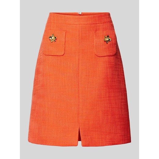 Spódnica mini z nakładanymi kieszeniami ze sklepu Peek&Cloppenburg  w kategorii Spódnice - zdjęcie 174146306