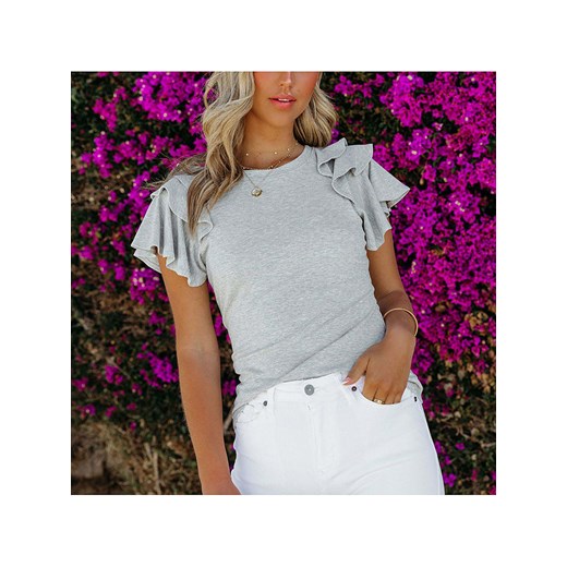 LA Angels Koszulka w kolorze jasnoszarym La Angels S Limango Polska wyprzedaż