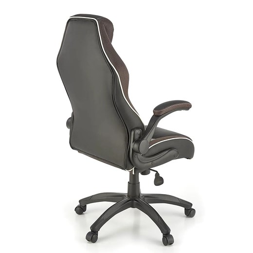 Czarno-szary nowoczesny fotel obrotowy - Quinx Elior One Size Edinos.pl