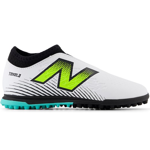 Turfy dziecięce New Balance TEKELA V4+ MAGIQUE JNR FG SJT3TH45 – białe ze sklepu New Balance Poland w kategorii Buty sportowe dziecięce - zdjęcie 174150369