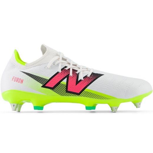 Korki męskie New Balance FURON PRO SG V7+ SF1SH75 – białe ze sklepu New Balance Poland w kategorii Buty sportowe męskie - zdjęcie 174150388