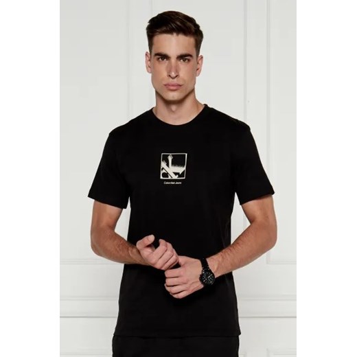 CALVIN KLEIN JEANS T-shirt GRID BOX | Regular Fit L Gomez Fashion Store