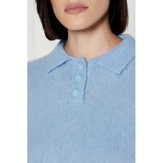 Pinko Sweter biotipo | Regular Fit | z dodatkiem wełny Pinko S promocja Gomez Fashion Store