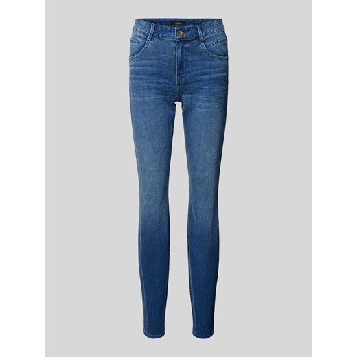 Jeansy z wpuszczanymi kieszeniami model ‘Shakira’ ze sklepu Peek&Cloppenburg  w kategorii Jeansy damskie - zdjęcie 174152985