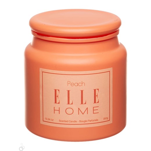 Elle home Świeca zapachowa &quot;Peach&quot; - 350 g ze sklepu Limango Polska w kategorii Świece i dyfuzory - zdjęcie 174153965