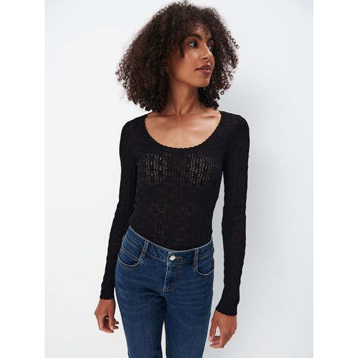 Mohito - Dopasowany sweter - czarny Mohito S Mohito