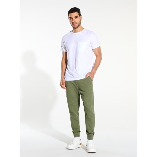 Sinsay - Spodnie jogger - zielony Sinsay 38 Sinsay