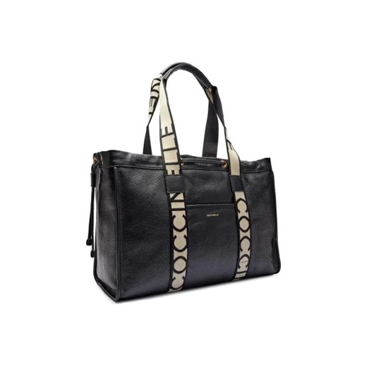 Coccinelle Skórzana shopperka NOIR Coccinelle One Size Gomez Fashion Store