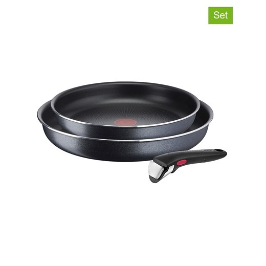 Tefal 3-częściowy zestaw &quot;Ingenio XL Force&quot; w kolorze czarnym ze sklepu Limango Polska w kategorii Garnki - zdjęcie 174158887