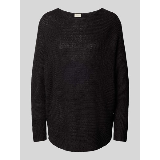 Sweter z dzianiny z okrągłym dekoltem model ‘Eretta’ ze sklepu Peek&Cloppenburg  w kategorii Swetry damskie - zdjęcie 174161928
