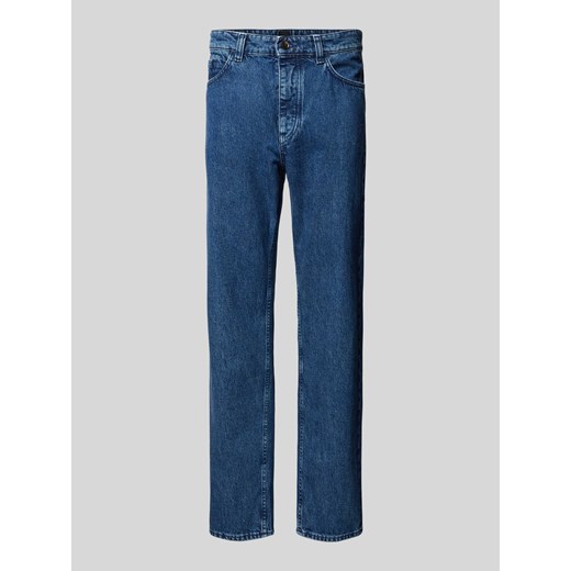 Jeansy o kroju relaxed fit z 5 kieszeniami model ‘Akron’ ze sklepu Peek&Cloppenburg  w kategorii Jeansy męskie - zdjęcie 174161938