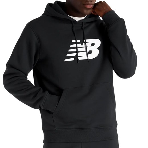 Bluza New Balance MT43904BK - czarna ze sklepu streetstyle24.pl w kategorii Bluzy męskie - zdjęcie 174162385