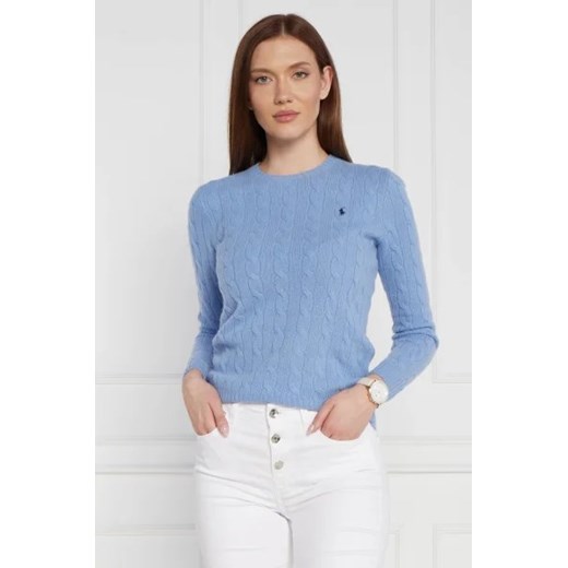 POLO RALPH LAUREN Wełniany sweter | Regular Fit | z dodatkiem kaszmiru Polo Ralph Lauren S Gomez Fashion Store