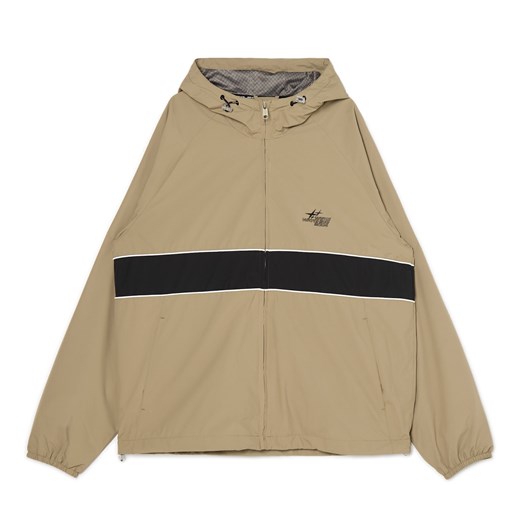 Cropp - Beżowa kurtka z kapturem - beżowy Cropp XS Cropp