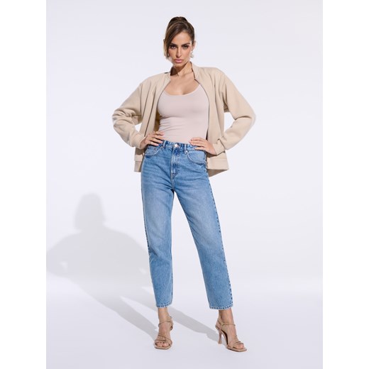 Bluzka damska Sinsay z okrągłym dekoltem 