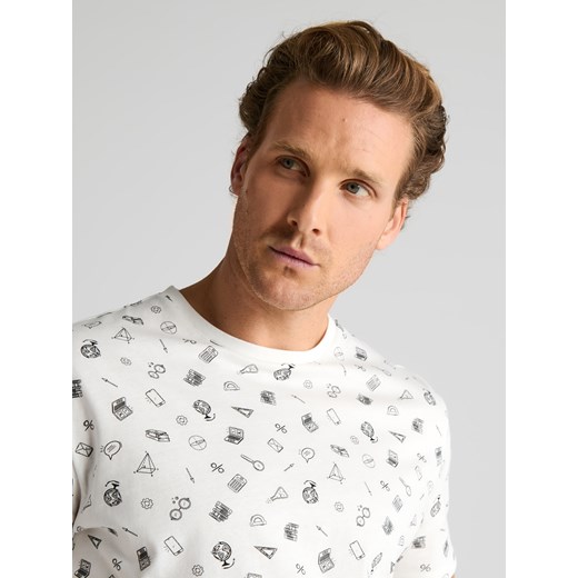 T-shirt męski Sinsay z krótkim rękawem