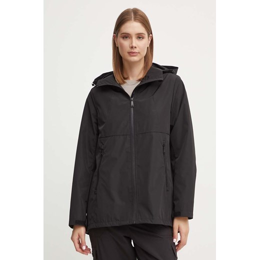 Dkny kurtka damska kolor czarny przejściowa DP4J9488 ze sklepu ANSWEAR.com w kategorii Kurtki damskie - zdjęcie 174166069