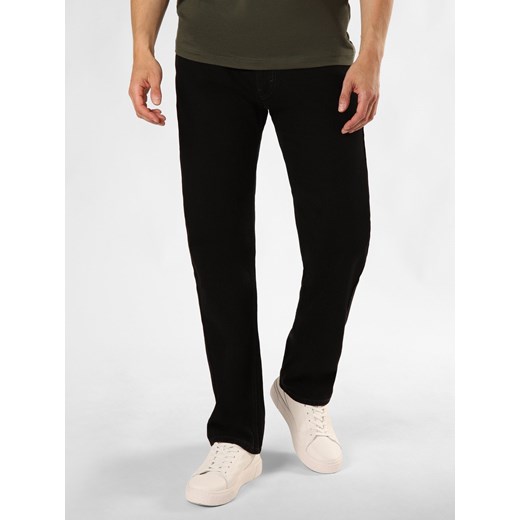Levi's Dżinsy - 505™ Regular Mężczyźni Bawełna czarny jednolity ze sklepu vangraaf w kategorii Jeansy męskie - zdjęcie 174168028