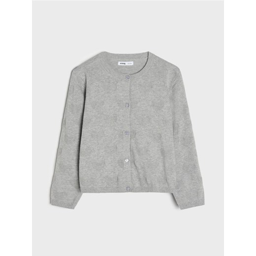 Sinsay - Sweter zapinany na guziki - szary Sinsay 140 Sinsay